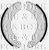 BORG & BECK BBS6119 Brake Shoe Set